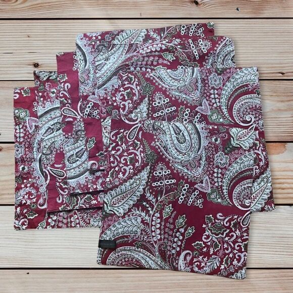 CYNTHIA ROWLEY PLACEMATS CHARGERS SET OF 7 - Picture 3 of 12